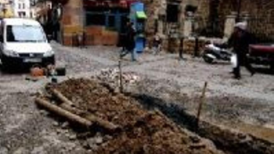 El ayuntamiento renovará todas las tuberías del centro