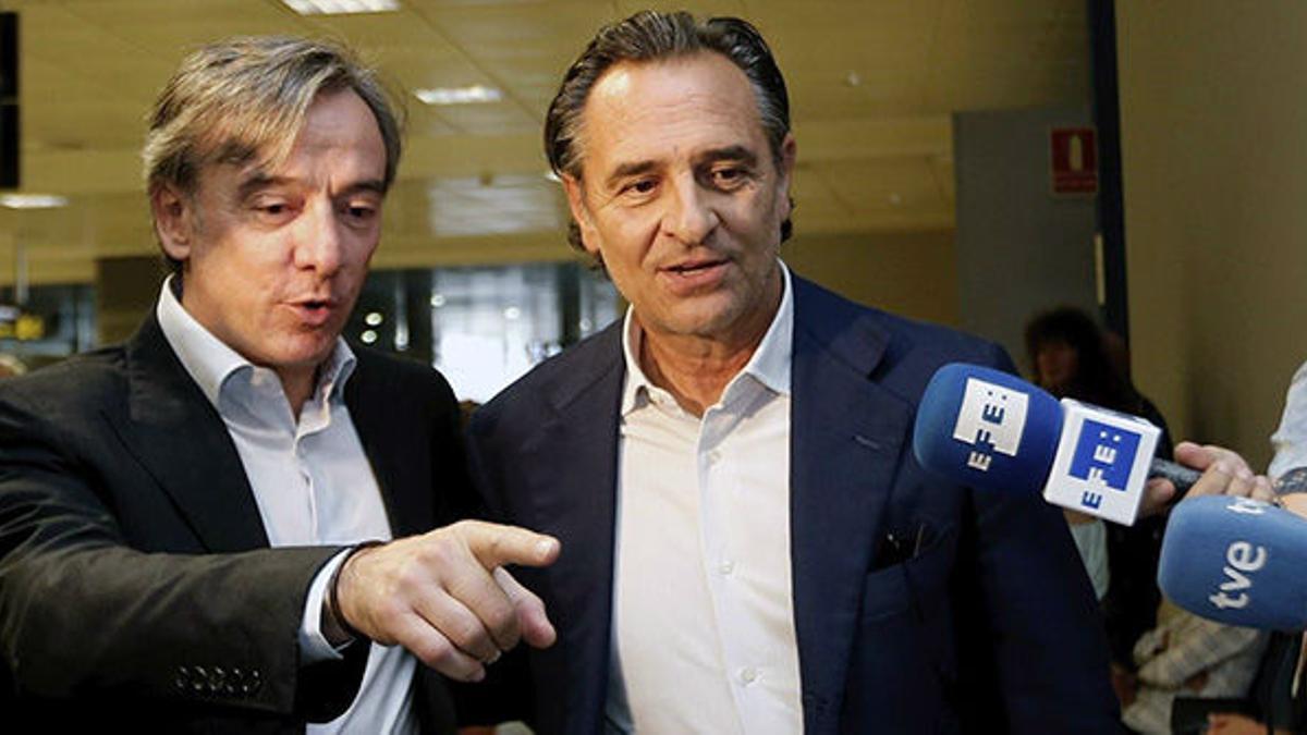 Prandelli ya está en Valencia