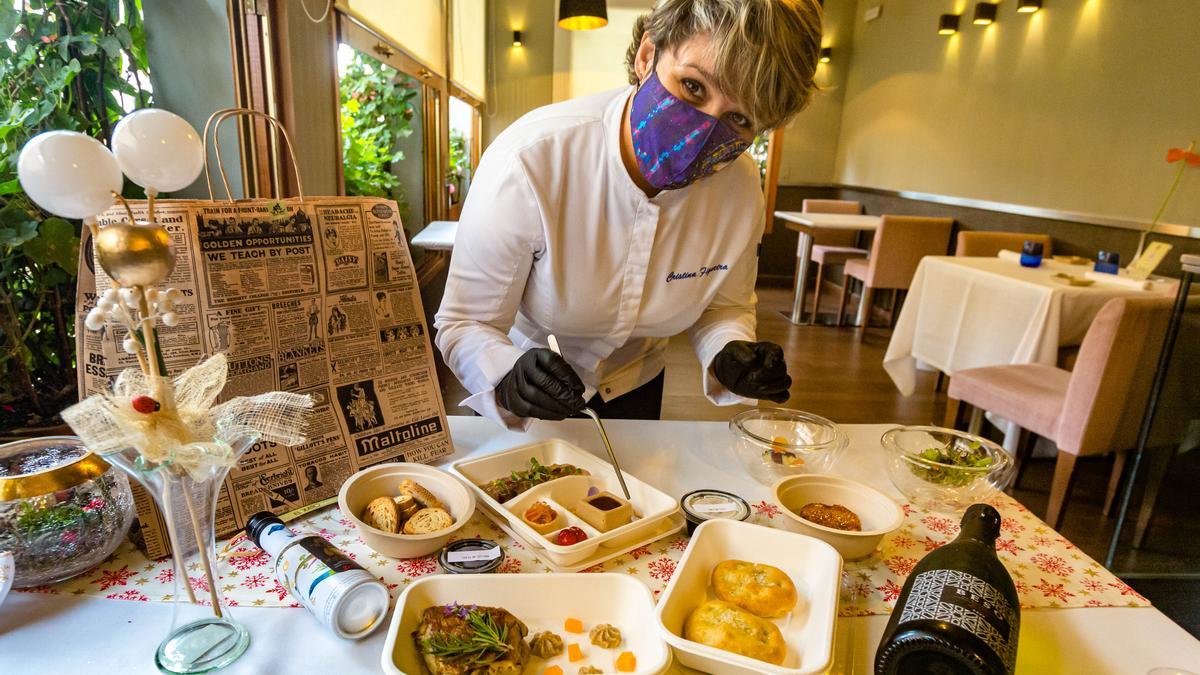 Packs de cenas para llevar en el restaurante El Xato, en La Nucía.