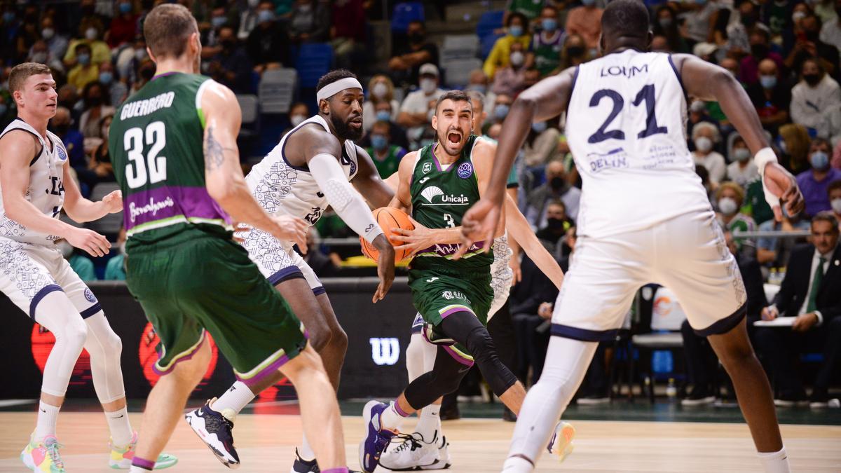 Las imágenes del Unicaja - Dijon de la Basketball Champions League