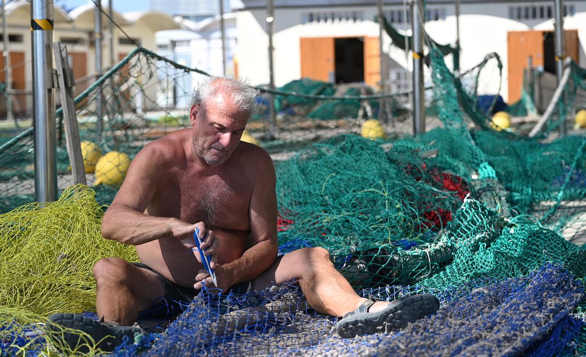 Los últimos xarxaires de la Barceloneta