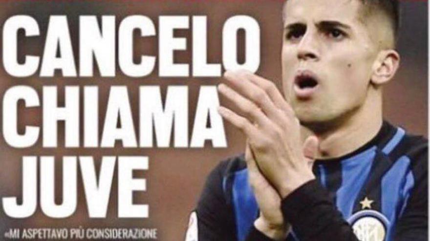 Zasca de Cancelo a un diario italiano