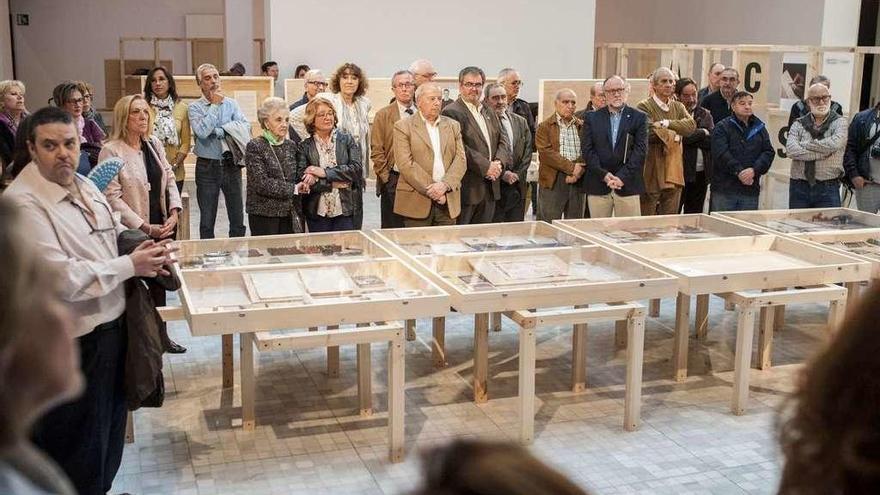 Inauguración de la exposición sobre Carlos Casares en la Sala José Ángel Valente. // Iñaki Osorio