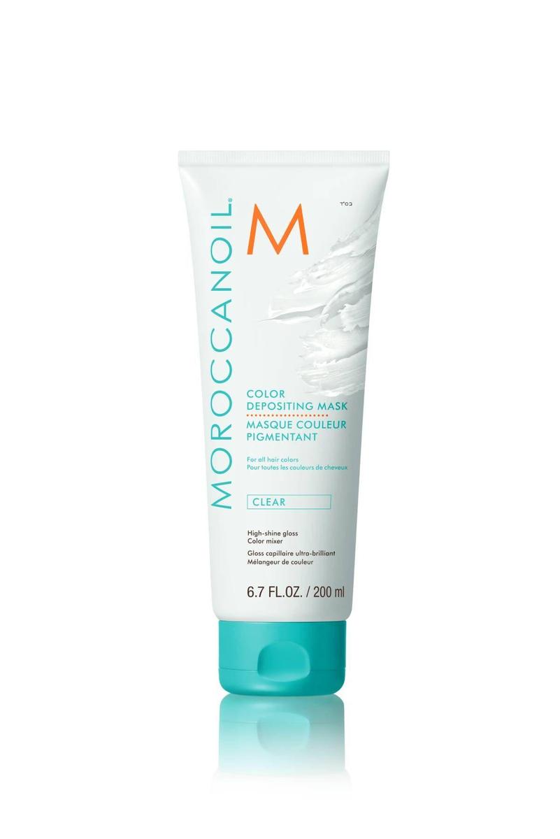 Mascarilla transparente dosificadora del tinte, de Moroccanoil