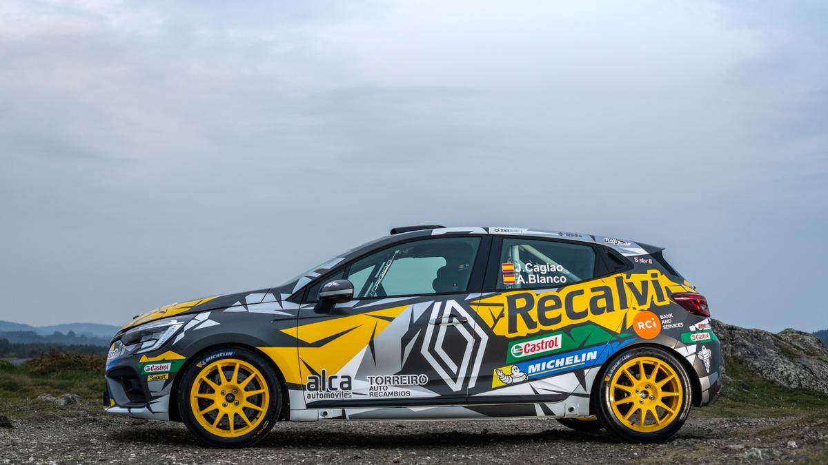 Jorge Cagiao es el actual campeón nacional de la copa Renault Clio.