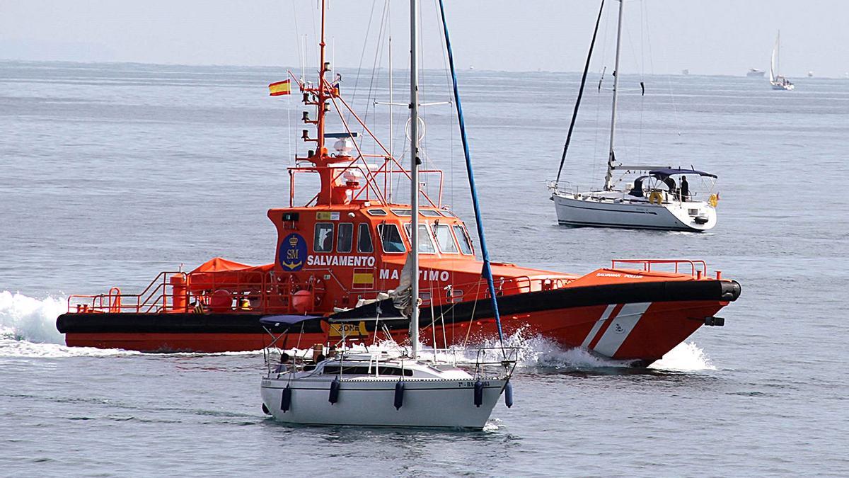 Una embarcación de Salvamento Marítimo.