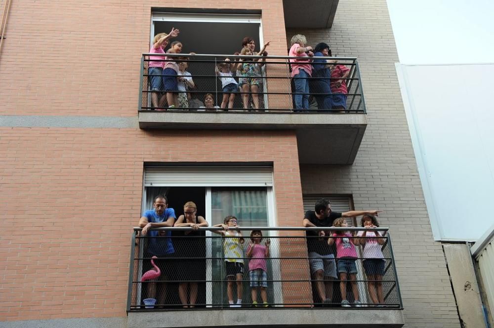 Romería de la Virgen de la Fuensanta: Paso por Flo