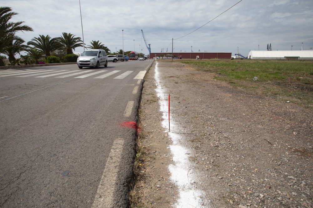 Prosagunsa inicia el vallado del Malecón del Port de Sagunt y planea impedir el paso de vehículos