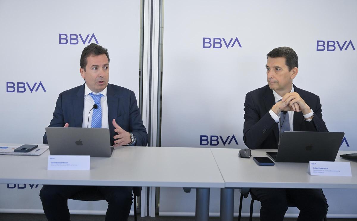 Un momento de la presentación del informe.