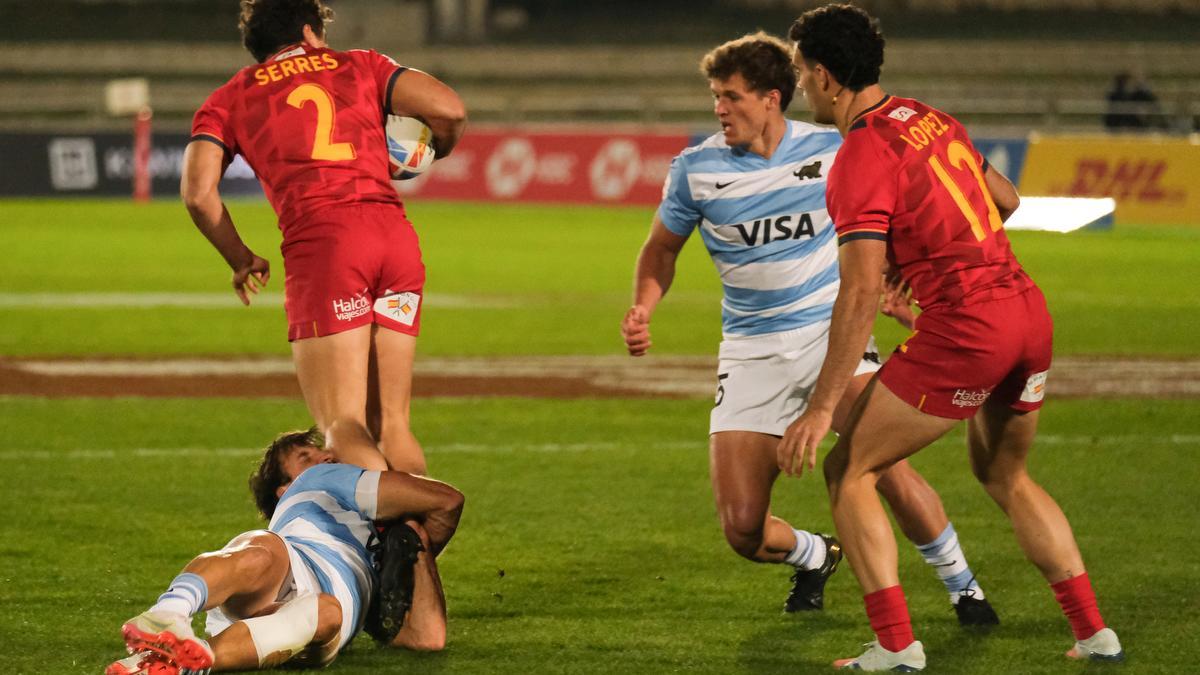 Las imágenes de las Series Mundiales HSBC de rugby 7 en Málaga