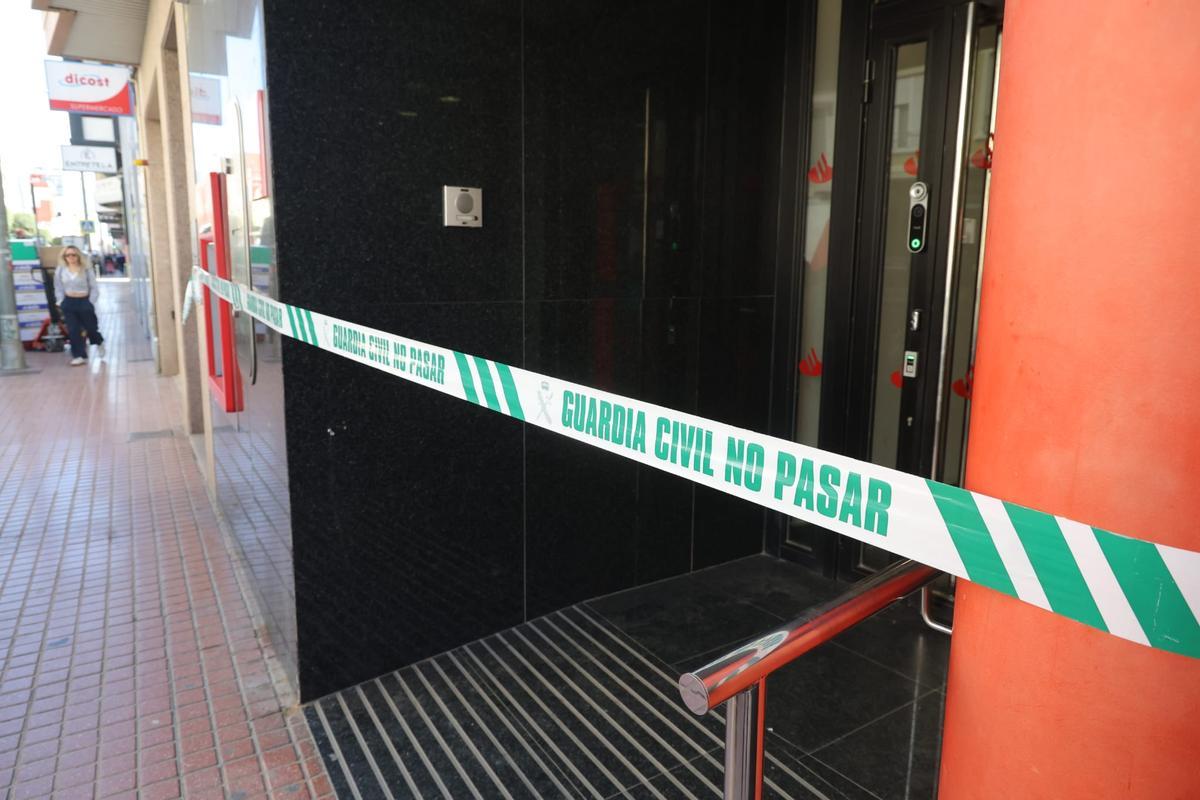 Atraco en un banco de Benetússer