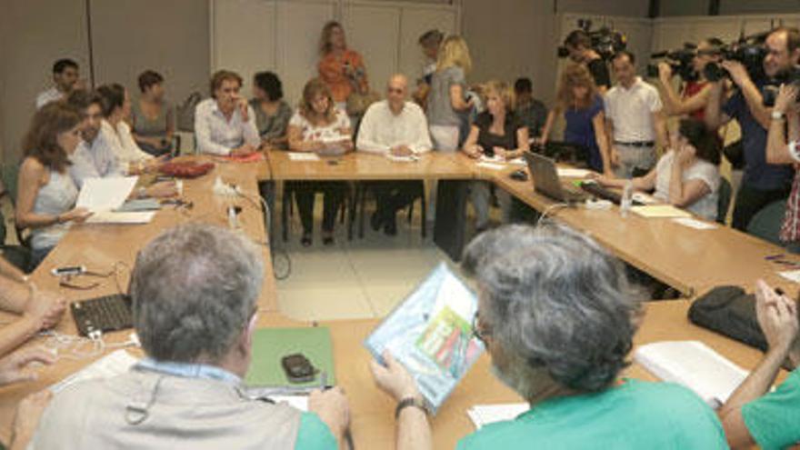 Sexta reunión para frenar la huelga en educación.