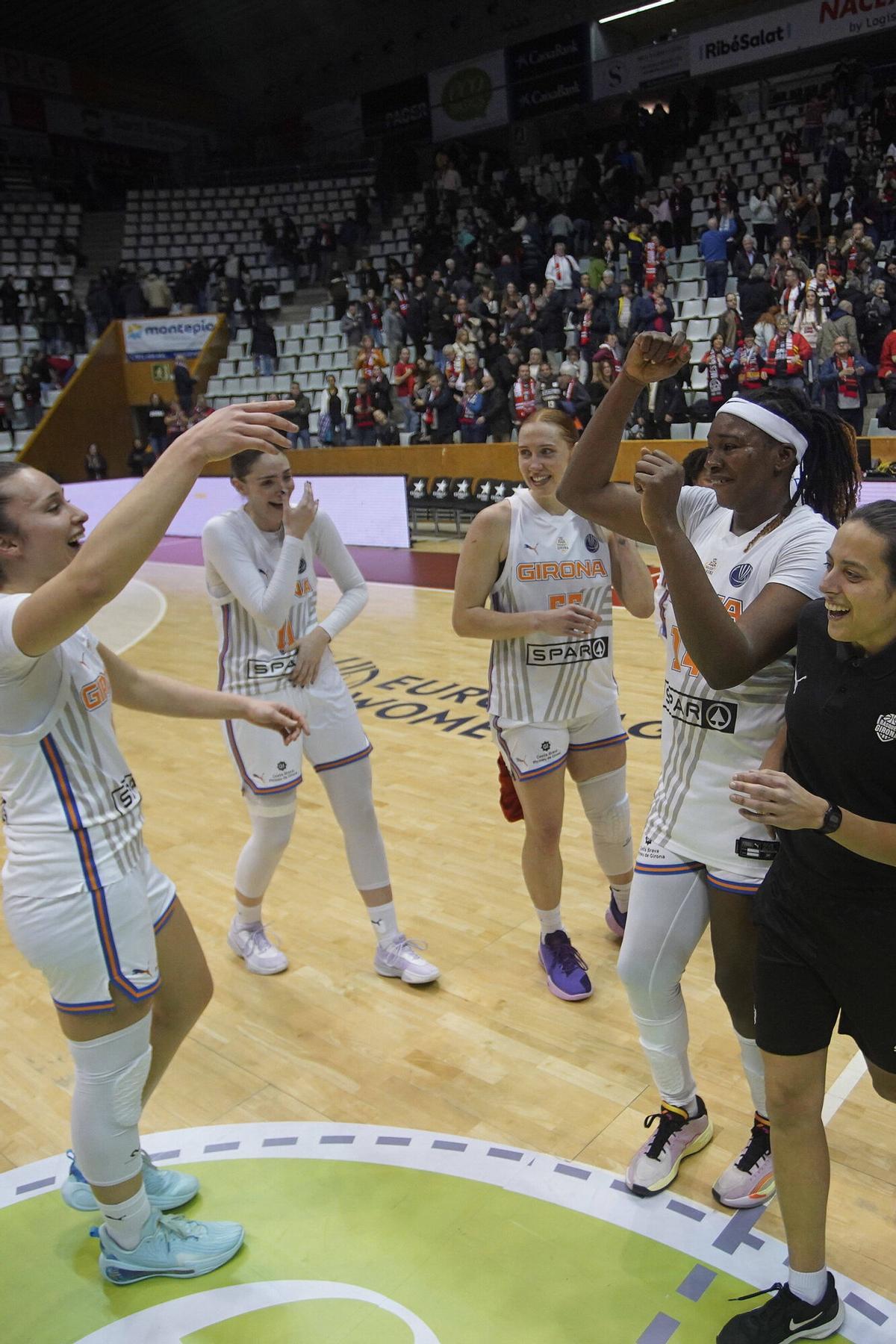 Girona. Fontajau Spar Girona-Carolo classificació Final Six Eurolliga