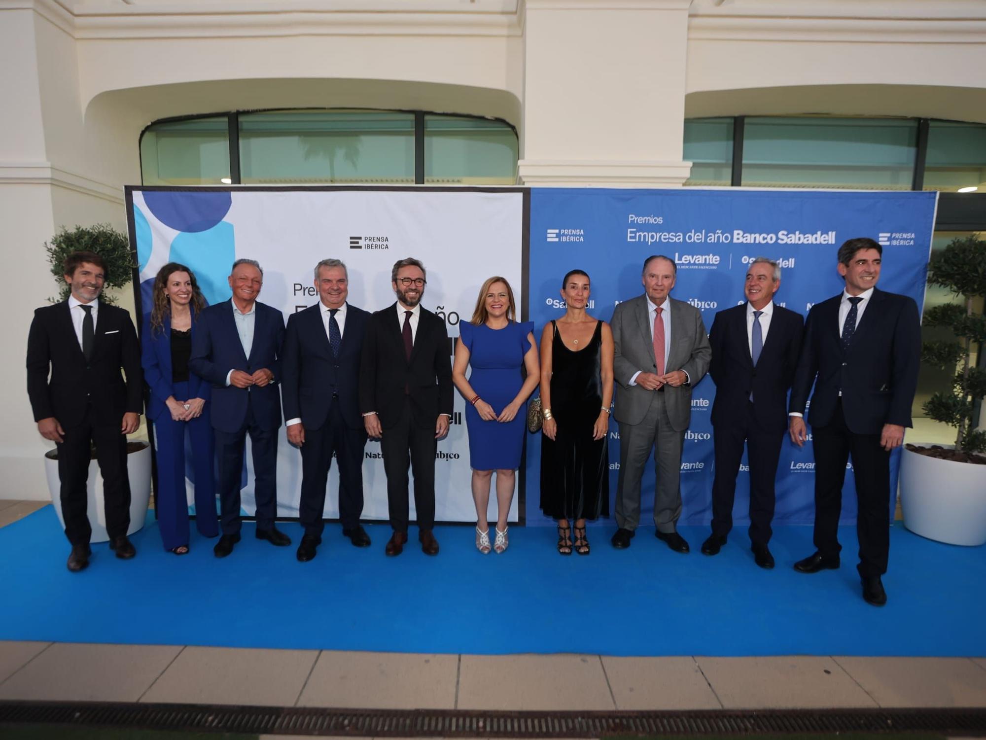 Invitados a la gala de los Premios Empresa del año Banco Sabadell