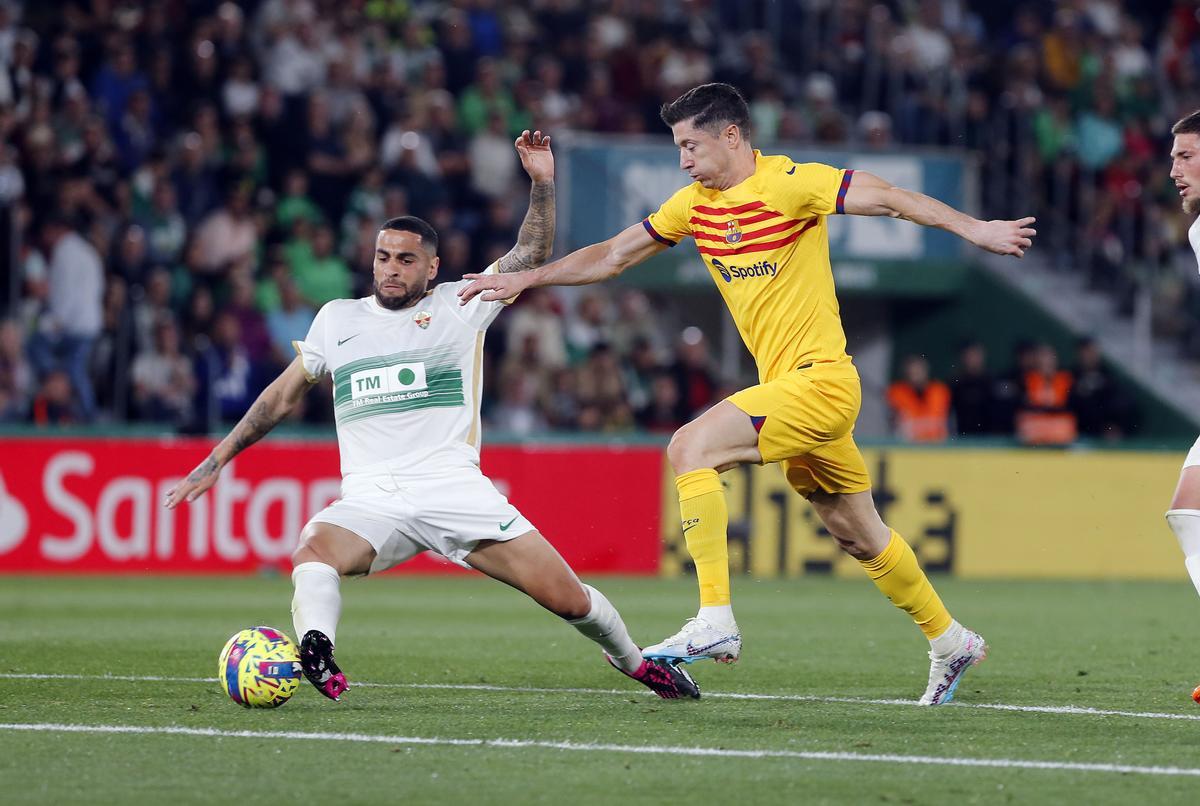 Elche - Barcelona en imágenes