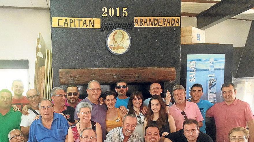 Comida con  los cargos del sultanato 2015