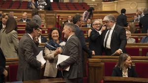 El Govern tanca amb ERC una nova injecció de 1.300 milions i aferma la seva estabilitat sense pressupostos