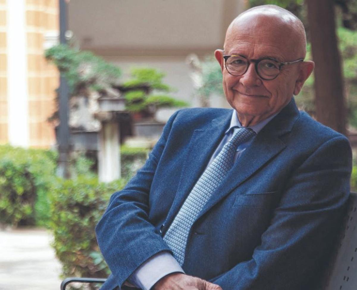 El experto en Fisiología José Viña durante su visita esta semana a la Universidad Católica San Antonio de Murcia