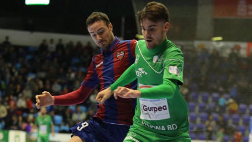 Contundente derrota del Levante UD FS en Navarra