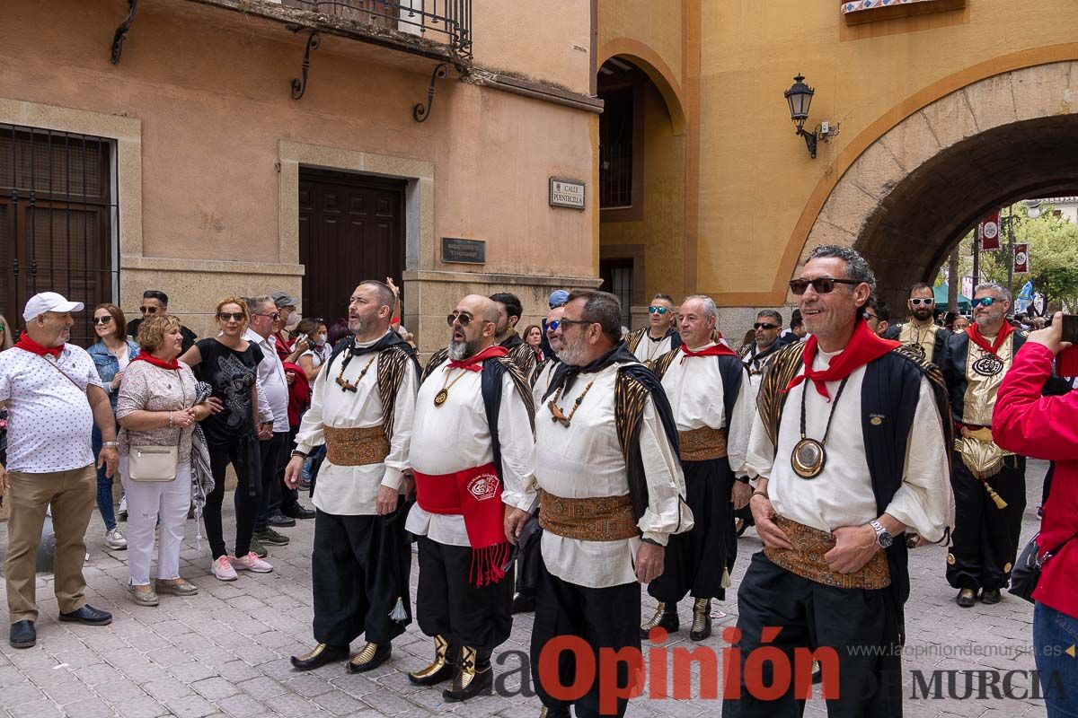 Moros y Cristianos en la mañana del día dos en Caravaca