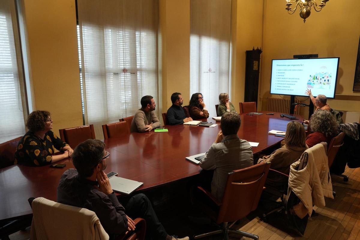 Una imatge de la presentació dels resultats de la diagnosi.