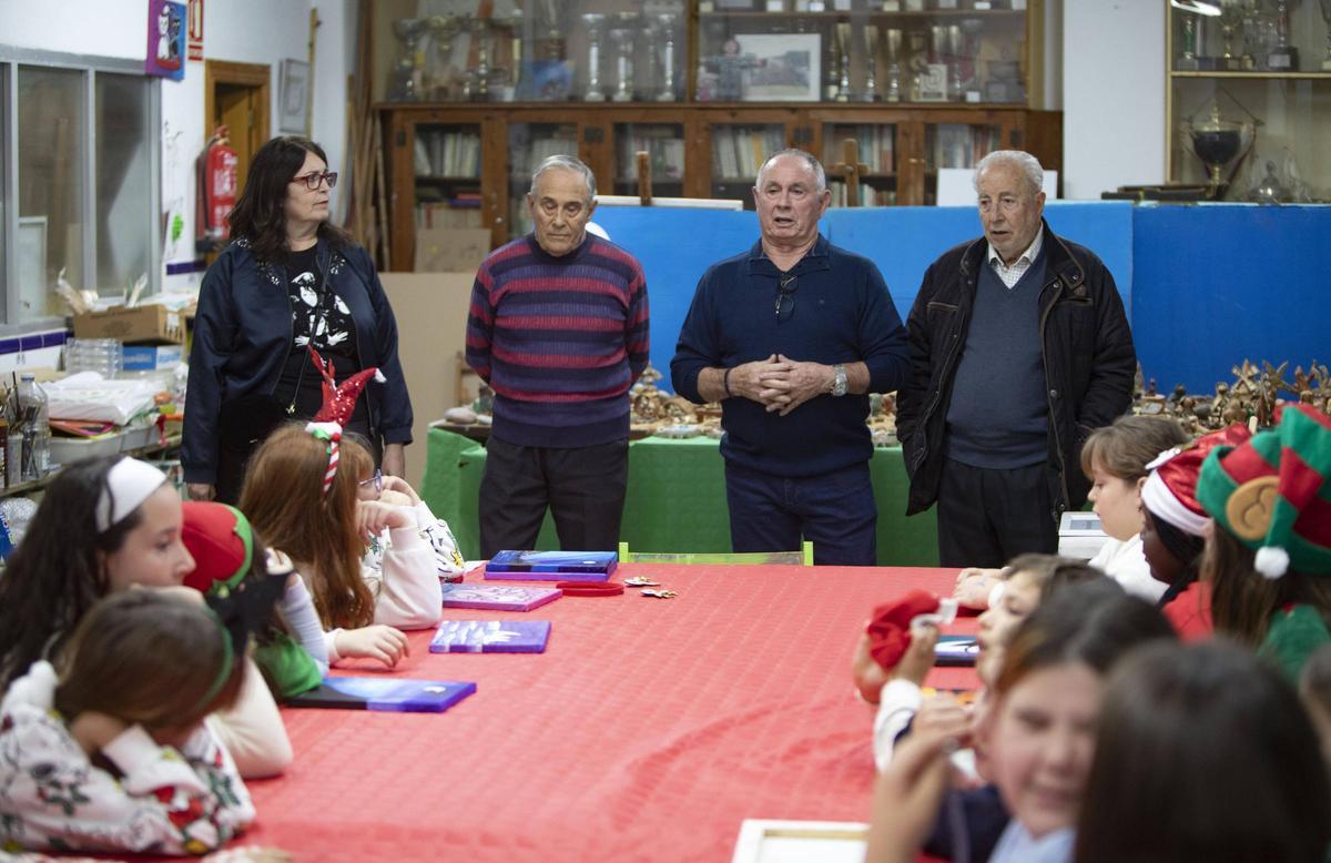 Una reciente actividad organizada por La Forja en homenaje a Manuel Girona.