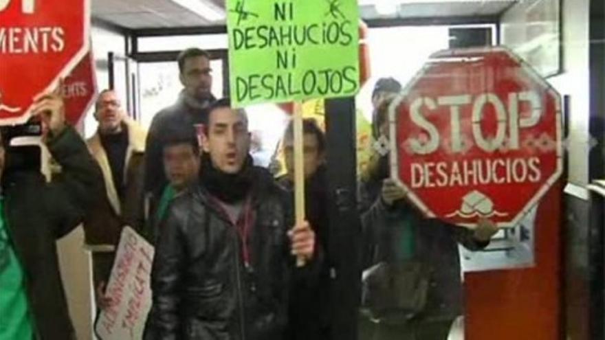 Paralizado un nuevo desahucio en Barcelona