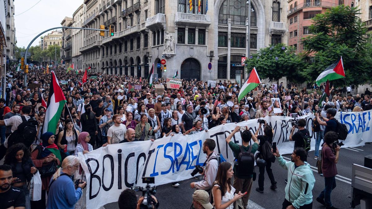 Barcelona acoge este sábado al mediodía una manifestación unitaria por Palestina