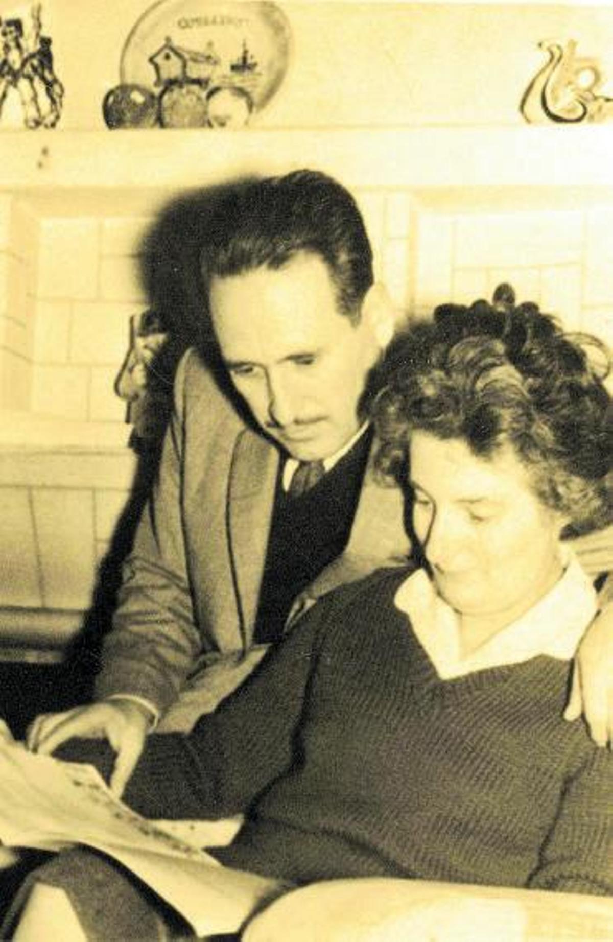 Mariví Villaverde, co seu marido Ramón de Valenzuela. | // FDV