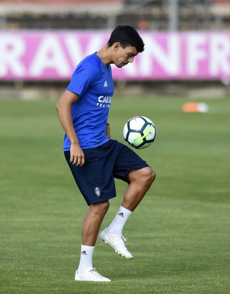 Primer entrenamiento del Real Zaragoza