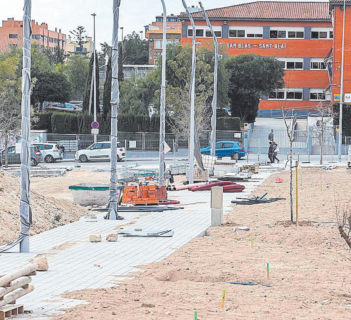 ALICANTE OBRAS PARALIZADAS PARQUE NUEVO PAU 2