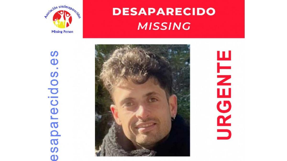 Alejandro Aranda Lasheras, de 30 años de edad y natural de Alcalá de Moncayo (Zaragoza), desaparecido en Valladolid