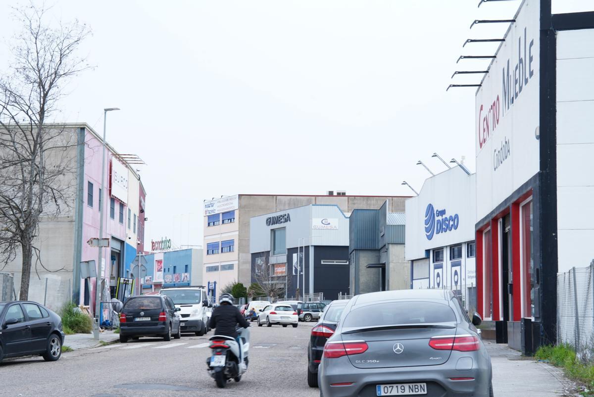 Empresas del polígono industrial de Las Quemadas, en Córdoba capital.