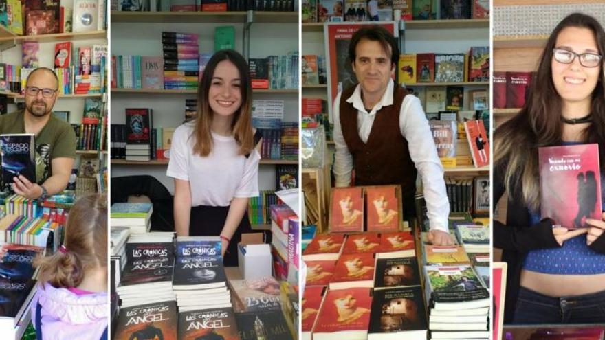 Escritores y escritoras de Alfafar en la Feria del Libro