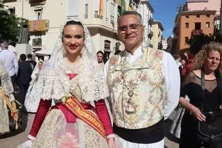Comisiones de falla en la Procesión de la Virgen (2/5)