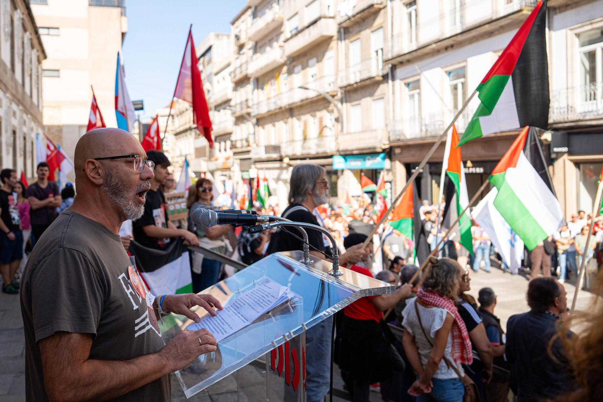 Vigo continúa en pie contra el genocidio de Israel sobre Palestina