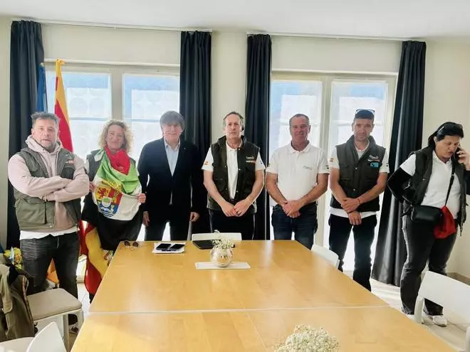 La tractorada extremeña llega a Bruselas