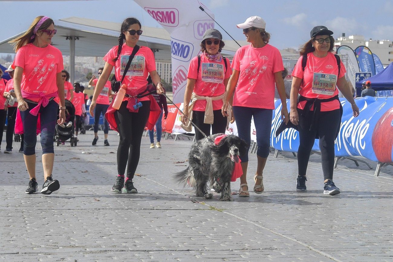 La 'Marea Rosa' de la Carrera de la Mujer de Las Palmas de Gran Canaria, en imágenes