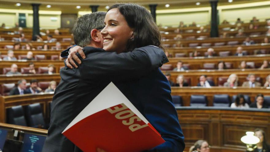 Cruce de acusaciones entre PSOE y UP en el debate de la toma en consideración de la reforma del 'sólo sí es sí'