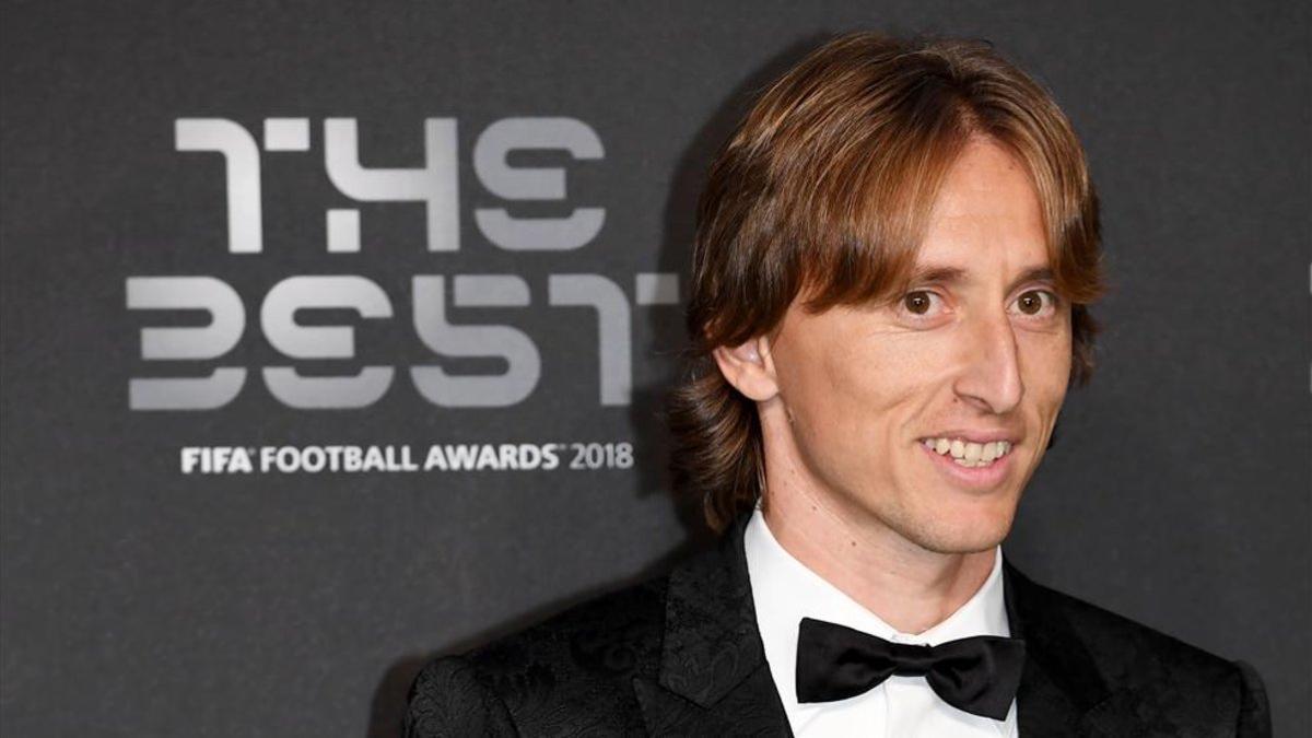 Modric en los premios de &quot;FIFA the best 2018&quot;