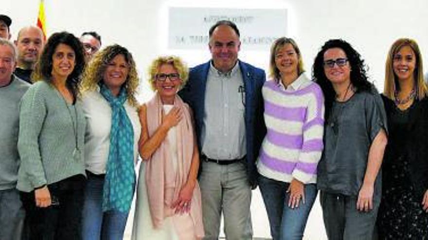 La treballadora més veterana de l’Ajuntament de la Torre de Claramunt es jubila