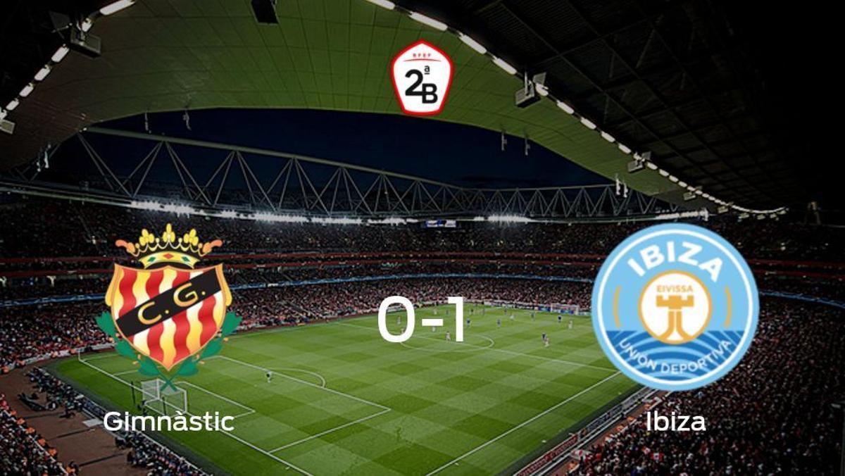 El Ibiza gana 0-1 al Gimnàstic Tarragona y se lleva los tres puntos