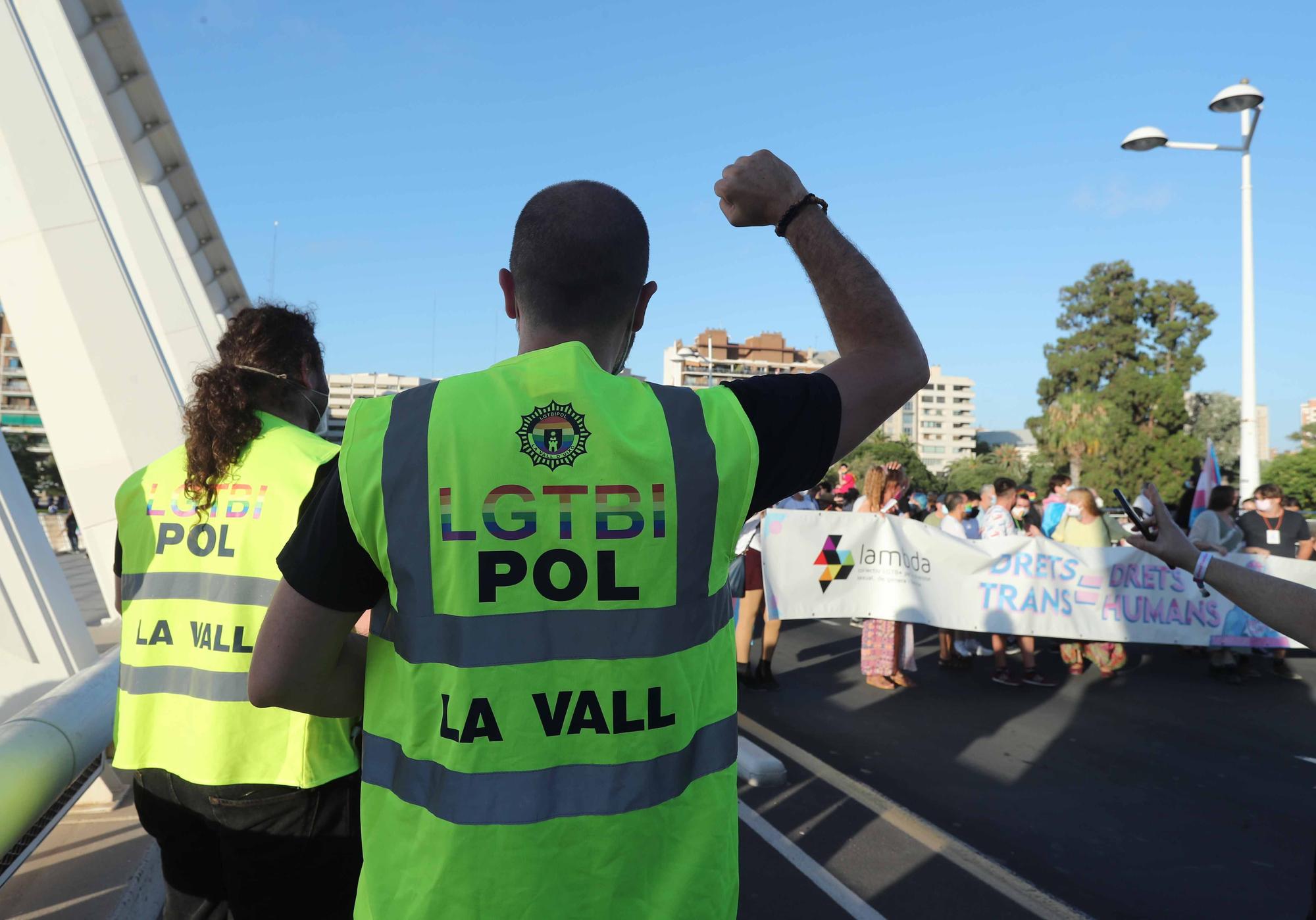 El dia del Orgullo LGTBI+ en València, fue una fiesta