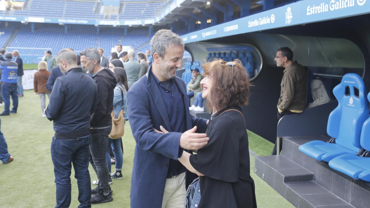 Fran González Pérez, en Riazor