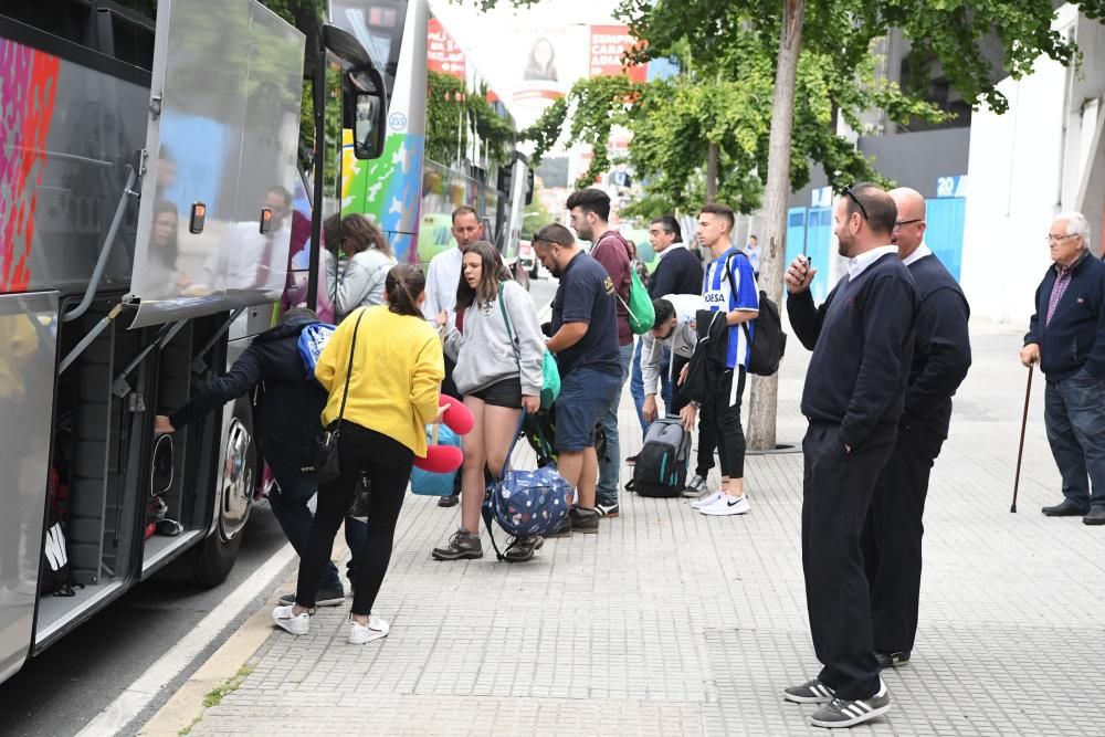 400 aficionados acompañarán al Dépor en Málaga