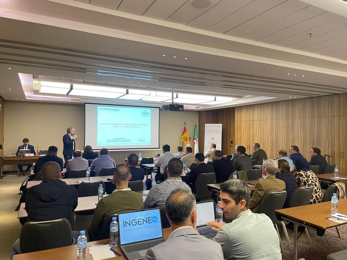 Misión de Asebec a Argelia, en 2025.