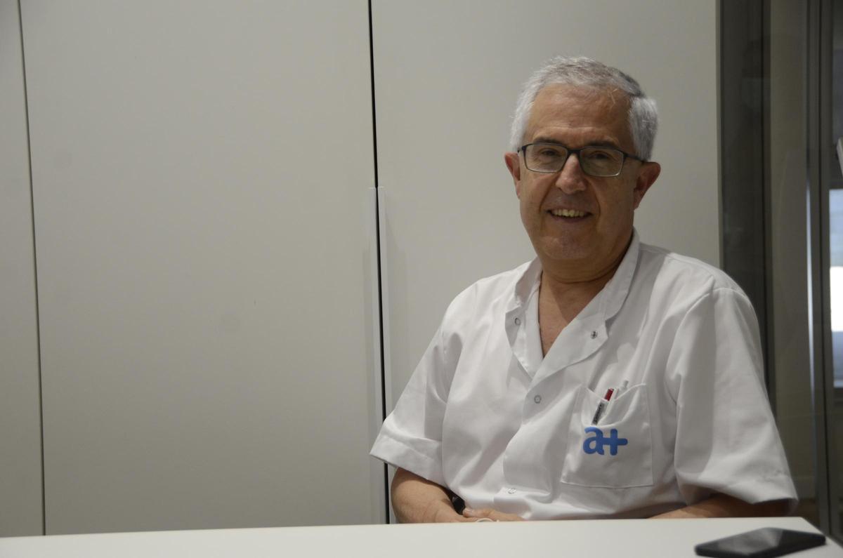 Rafael Pérez, premiat a la Vigília de Sant Lluc per la seva trajectòria professional