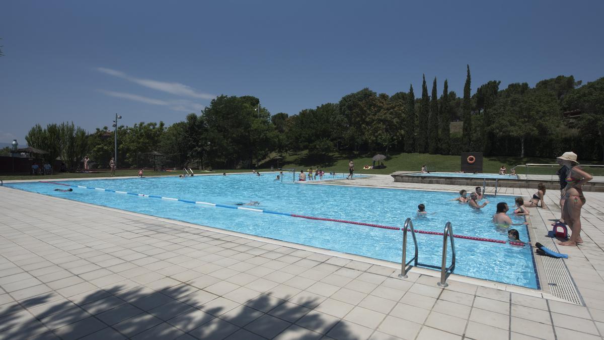 Instal·lacions de la piscina  de Sant Fruitós