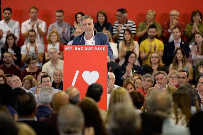 Las Palmas de Gran Canaria. Mitin de Pedro Sánchez  | 14/04/2019 | Fotógrafo: José Carlos Guerra