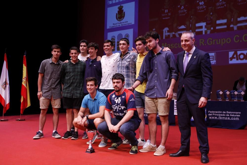 Gala de la Federación Asturiana de Balonmano